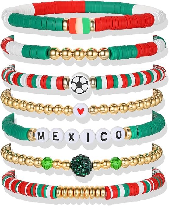 Game-day Cup Bracelet Stack Set 7pcs