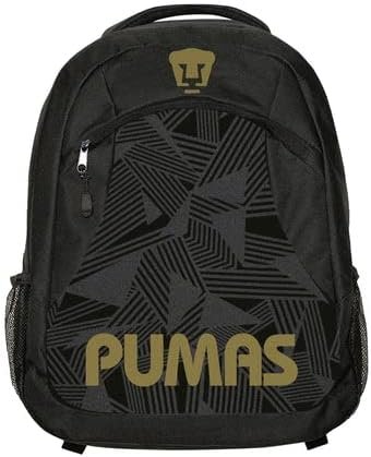 World Soccer Club Team Logo Officially Licensed Premium Backpack (PUMAS, ONE SIZE)