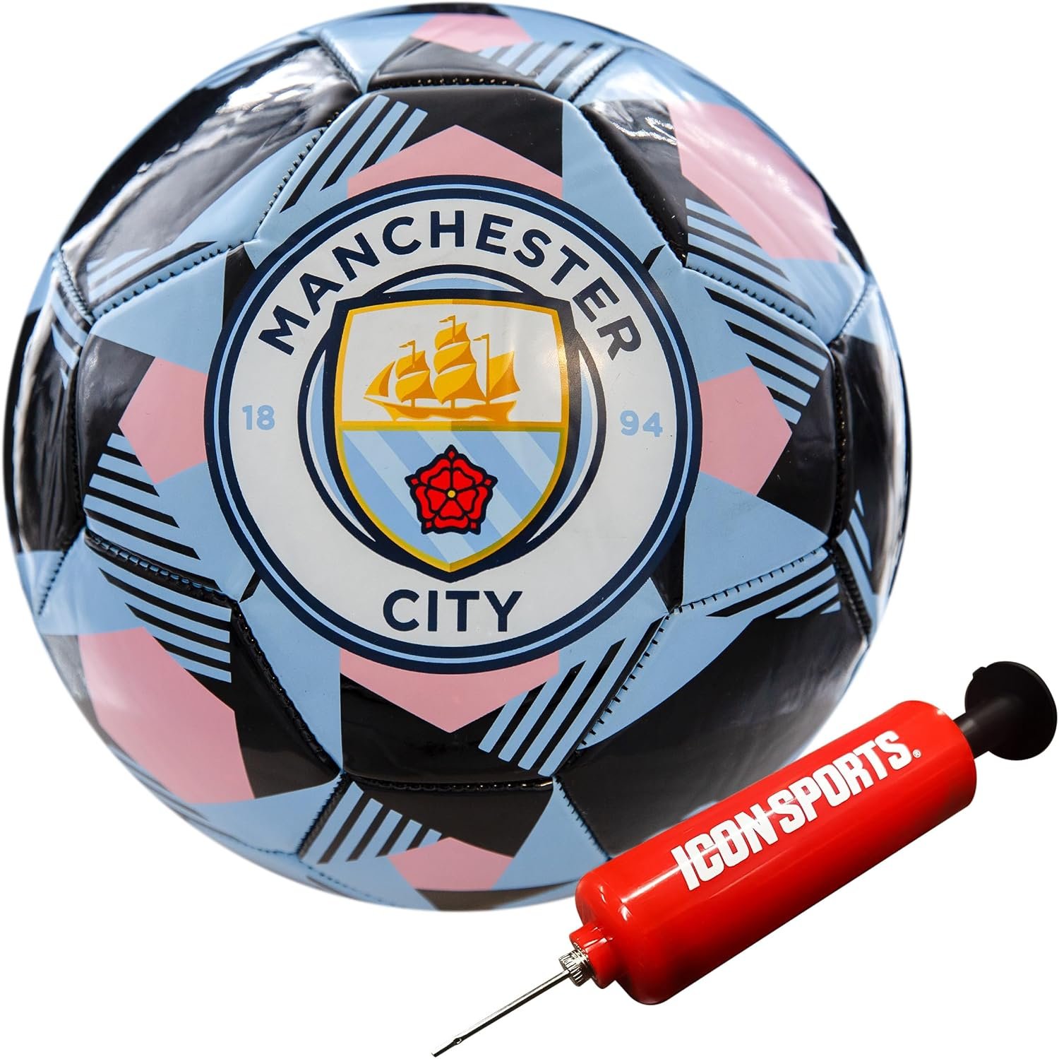 Icon Sports Official Manchester City FC Soccer Ball